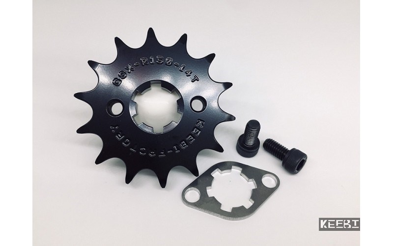 GSX-R150 前齒盤 14T,CNC車床加工,CNC銑床加工